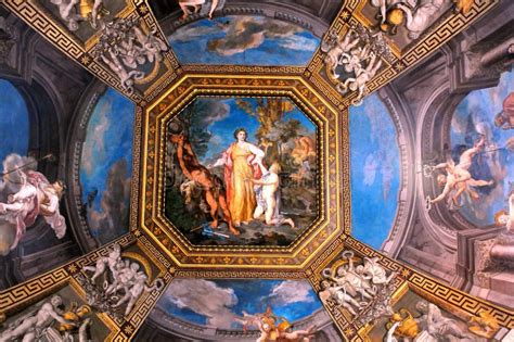 Ceiling in Hall. Vatican Museums Editorial Stock Photo - Image of gold ...