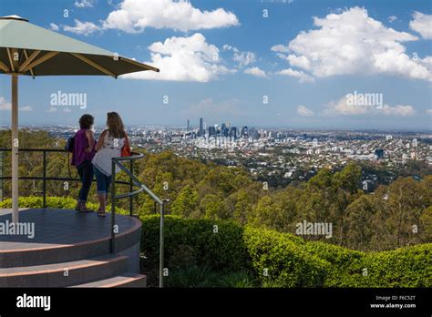 View of Mount Coot-tha Lookout over Brisbane, Queensland, Australia Stock Photo - Alamy