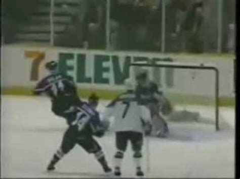 Bar Down Hockey Goals - YouTube