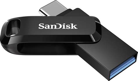 SanDisk Ultra™ Dual Drive Go USB smartphone/tablet extra memory Black 32 GB USB 3.0, USB-C ...