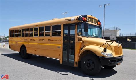 Auctions International - Auction: Lancaster CSD Surplus #11224 ITEM: 2008 IC CE 300 School Bus