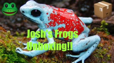 "Josh's Frogs" unboxing!! - YouTube