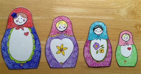 Kathy's Art Project Ideas: Russian Matryoshka Art Lesson