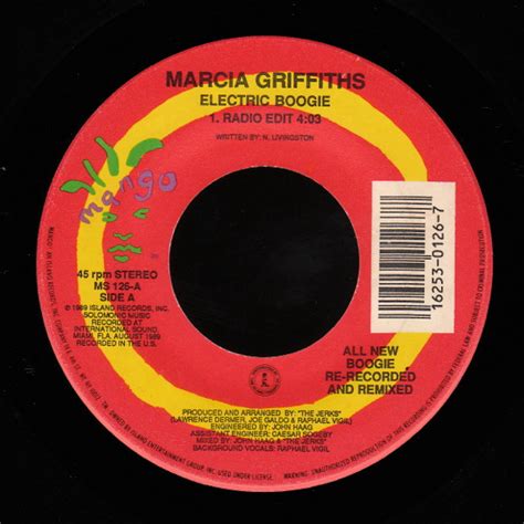 Marcia Griffiths - Electric Boogie (1989, Vinyl) | Discogs