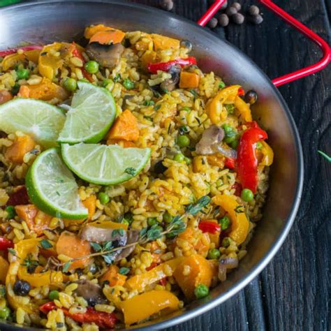 Vegan Paella (Caribbean Paella) - That Girl Cooks Healthy