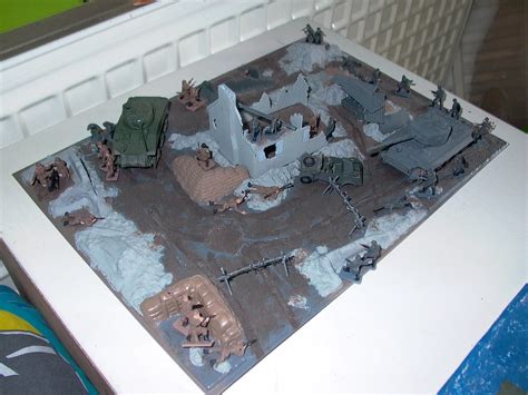 Airfix diorama kit (WIP) | A view of the allied positions on… | Flickr