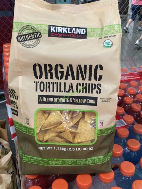 Kirkland Signature Organic Tortilla Chips Ounce Bag Costcochaser | My ...