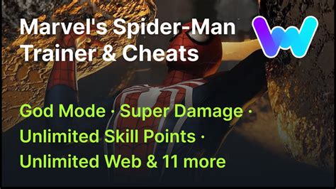 Marvel's Spider-Man Remastered Cheats and Trainer for Steam - Trainers ...