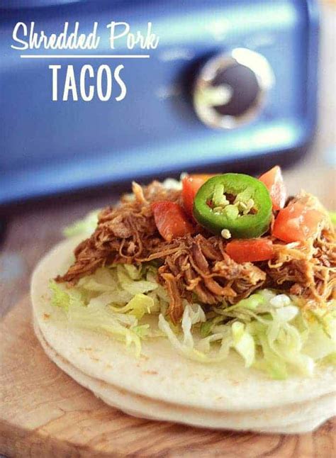 Shredded Pork Tacos