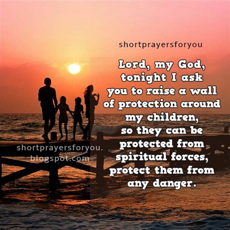 Short prayer for protection of children