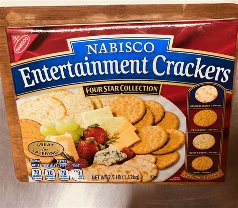 Nabisco Assorted Entertainment Crackers, 2lbs (8 Sleeves) Box - Giordano Garden Groceries