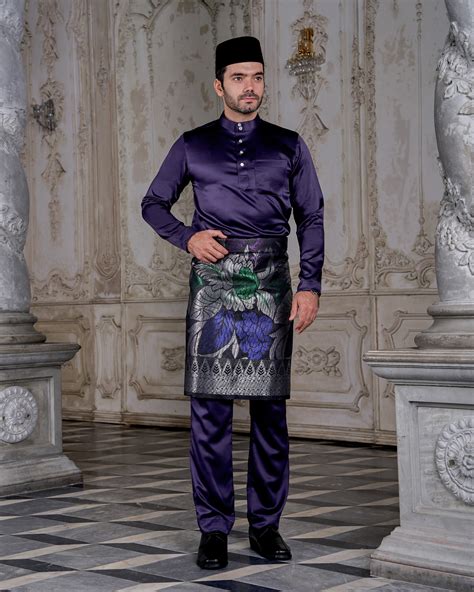 Baju Melayu Tailored Fit Luvla X Hombre Archives - Kualiti Designer ...