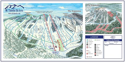 Mount Timothy Recreation Resort Trail Map | OnTheSnow