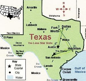 San Antonio To Houston Map | Time Zones Map