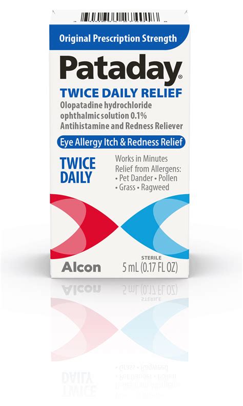 Pataday Twice Daily Eye Allergy Itch Relief Eye Drops, 5 ml - Walmart ...