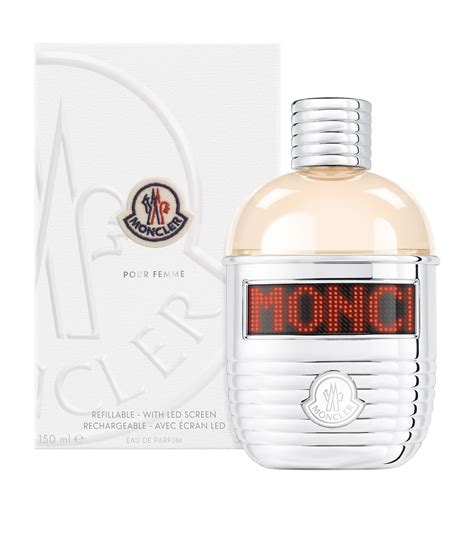 Moncler Moncler Pour Femme Eau de Parfum with LED Digital Screen (150ml ...