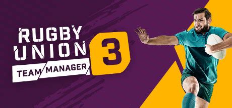 New Games: RUGBY UNION TEAM MANAGER 3 (PC) - Early Access | The Entertainment Factor