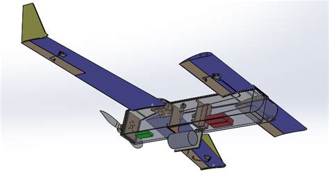 Design the CAD of a Fixed-wing UAV | Freelancer