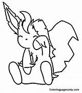 Leafeon Coloring Pages  For Kids And Adults sketch template