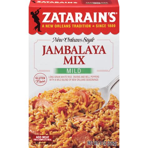 Zatarain's Jambalaya Rice - Mild | Rice, Grains & Dried Beans | Market Basket