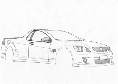 Holden Commodore ute by Speedy-08 on DeviantArt