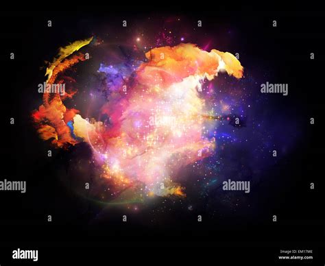 Cool Design Nebulae Stock Photo - Alamy