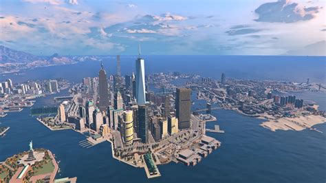 One WTC & 432 Park Avenue (Liberty Rewind) 1.1 – GTA 5 mod