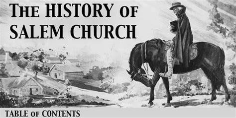 History – Salem Community Church Wolfsville