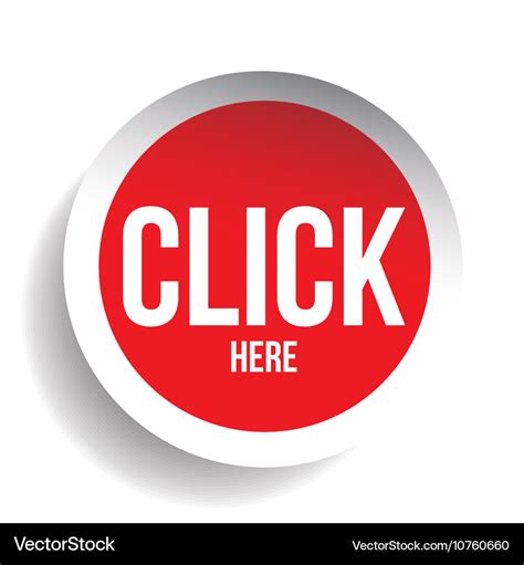 Click here icon button Royalty Free Vector Image