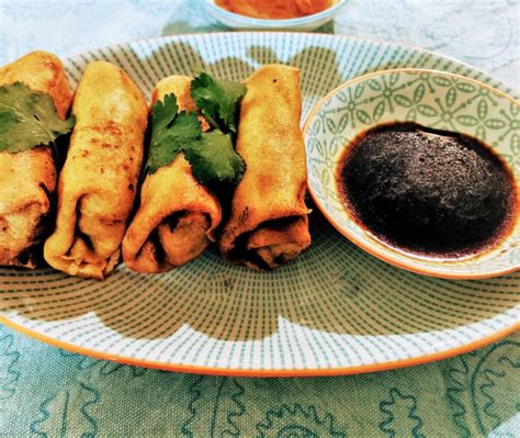 Chinese Pancake Rolls - Retro Food For Modern Times