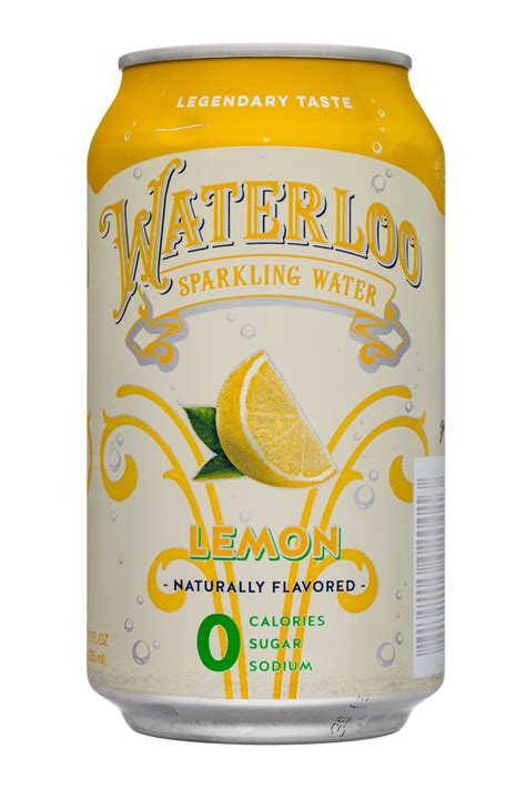 Lemon | Waterloo Sparkling Water | BevNET.com Product Review + Ordering | BevNET.com