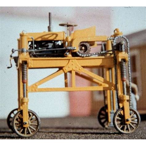 HO SCALE GERLINGER STRADDLE LUMBER CARRIER