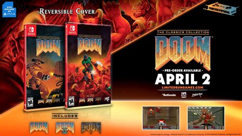 DOOM Classics Collection Physical Version Announced - KeenGamer