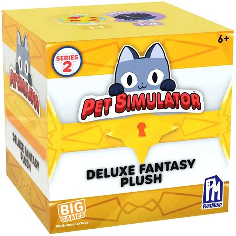 Pet Simulator X Series 2 Deluxe Fantasy Plush 8 Mystery Pack PhatMojo ...