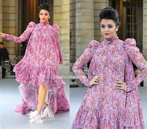 Aishwarya Rai Bachchan at the Paris Fashion Week – South India Fashion