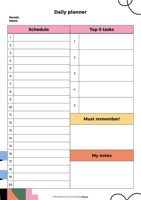 Teacher Planner for 2023-2024 Academic Year | Google Slides