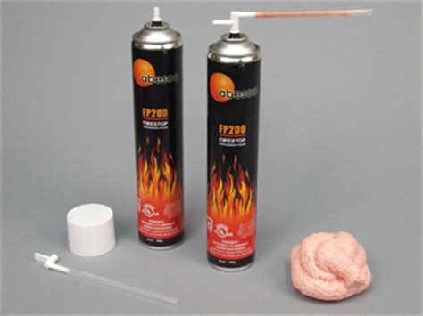 Fire Rated Foam FP200 | Abesco, abesco fp200, expanding foam, fire ...