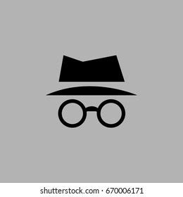 Incognito Icon Stock Vector (Royalty Free) 670006171 | Shutterstock