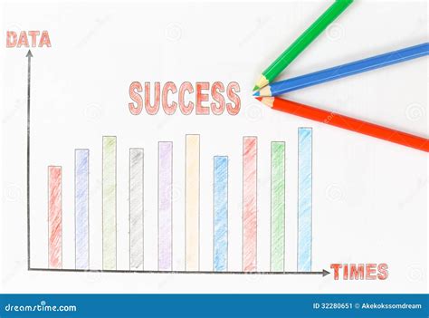 Success chart for business stock image. Image of concept - 32280651