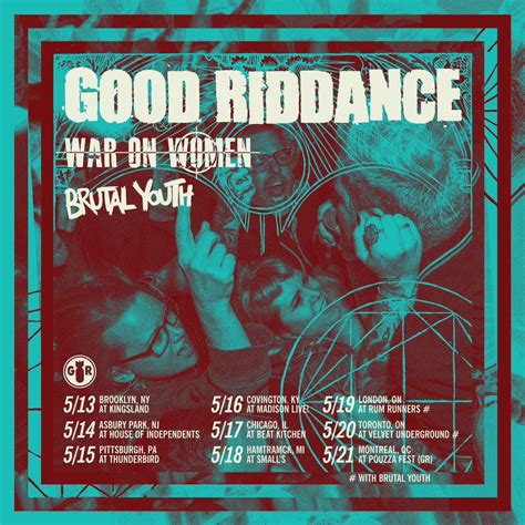 Good Riddance - London Music Hall