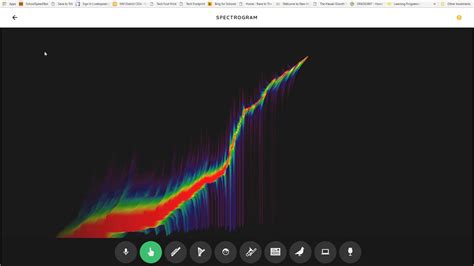 Chrome Music Lab - Theremin Spectrogram - YouTube