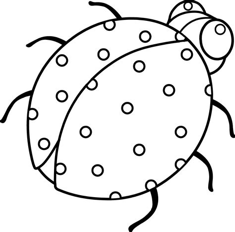 Ladybug Coloring Drawing Coloring Coloring Pages