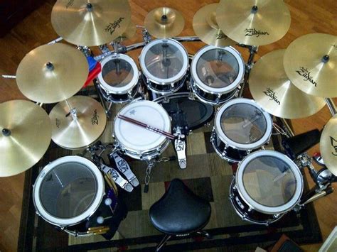 Very clean | Gretsch drums, Drums, Drum kits