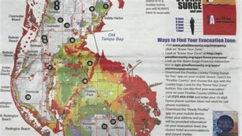 Pinellas County evacuation zones changing