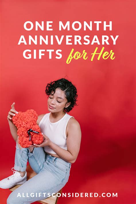 35 Romantic One-Month Anniversary Gifts for Her » All Gifts Considered