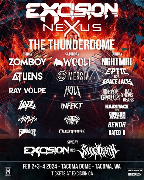 Excision Thunderdome 2024 Lineup - Jyoti Mariana