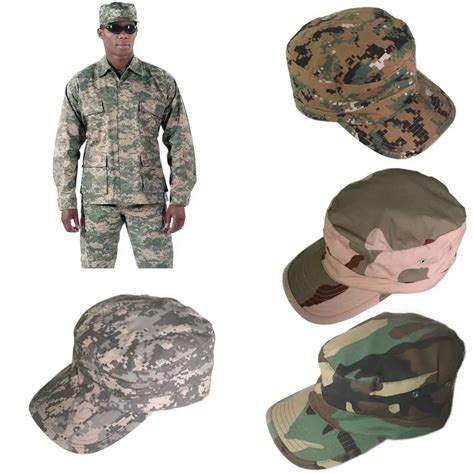 Military Hats tactical many colors kepi outdoor army Camouflage Hiking Caps 10 color-in Hunting ...