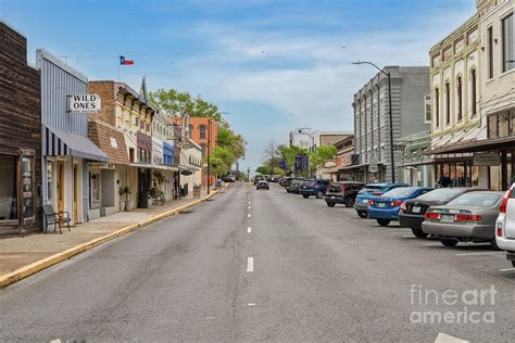 Downtown Brenham Texas Photograph by Bee Creek Photography - Tod and Cynthia - Pixels