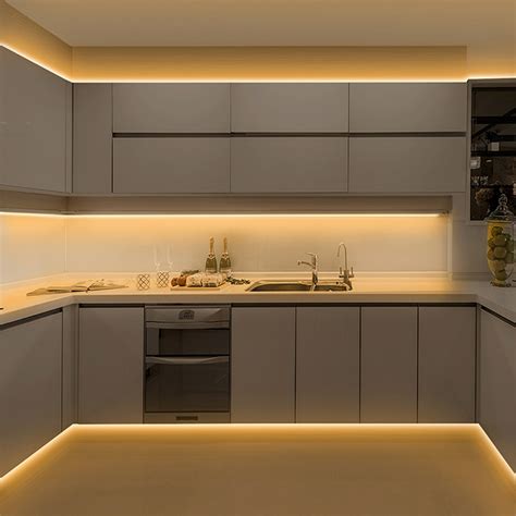 How to Choose and Install LED Strip Lights for Kitchen Cabinets