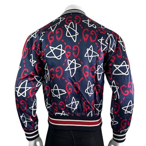 Gucci Gucci Ghost Graffiti Jacket (24gu230718016) | Grailed